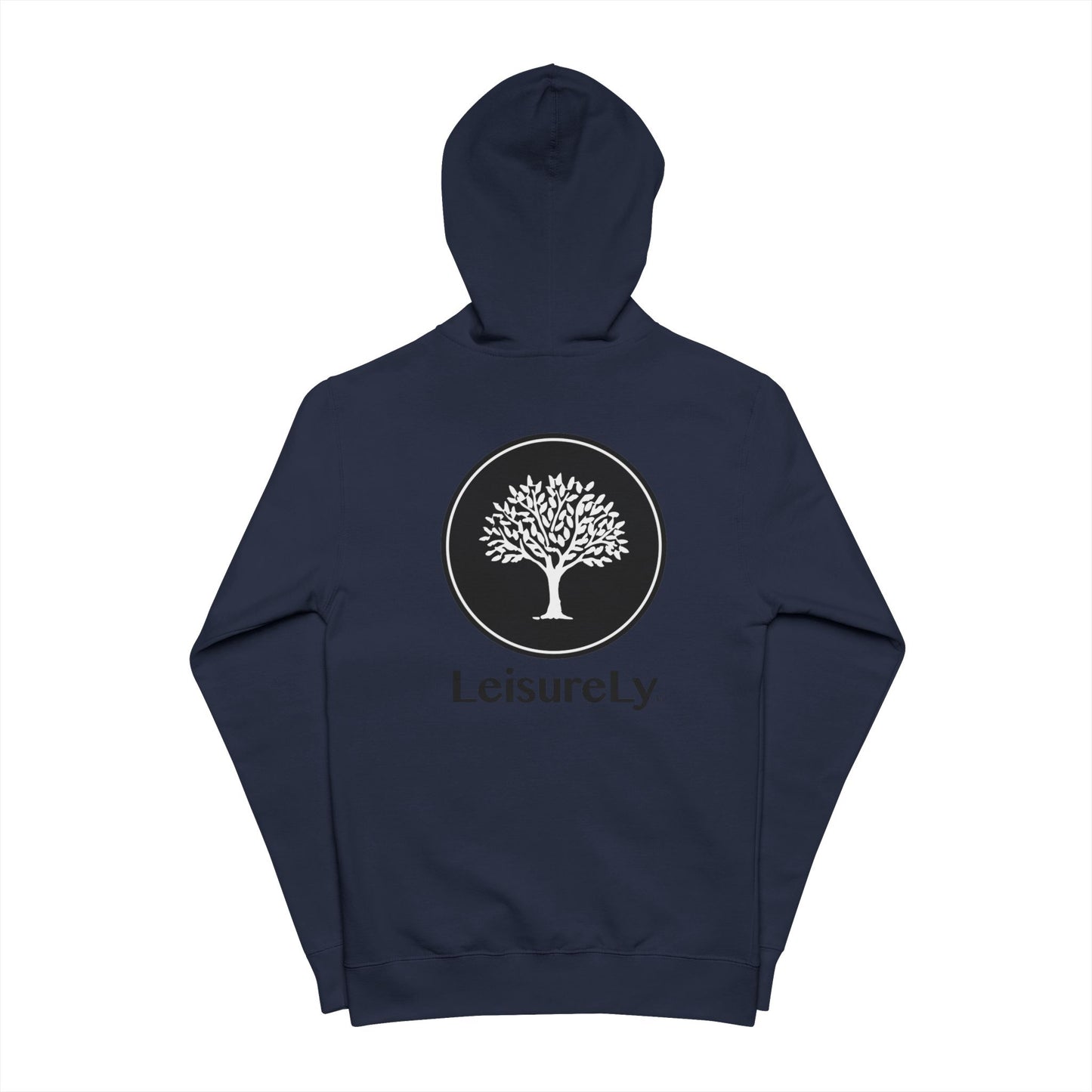 LSRLY Tree of Life Fleece Zip Up Hoodie