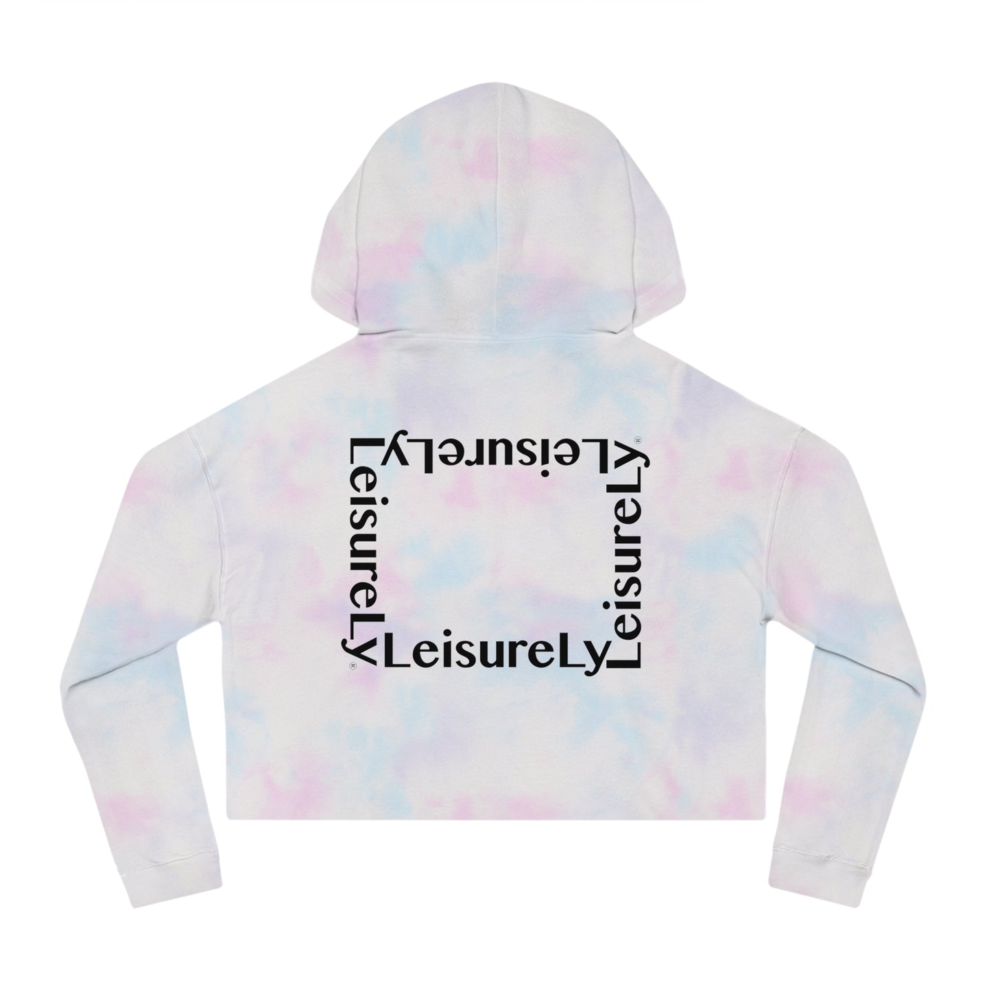 LSRLY Text Cropped Sweatshirt Leisurewear