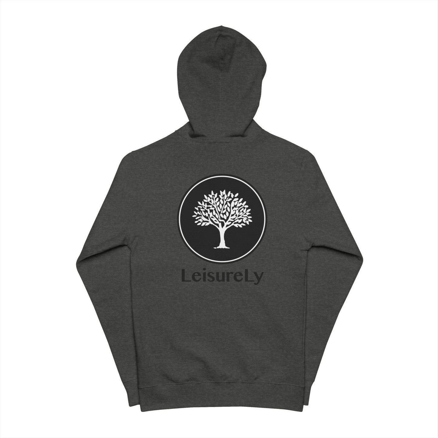 LSRLY Tree of Life Fleece Zip Up Hoodie