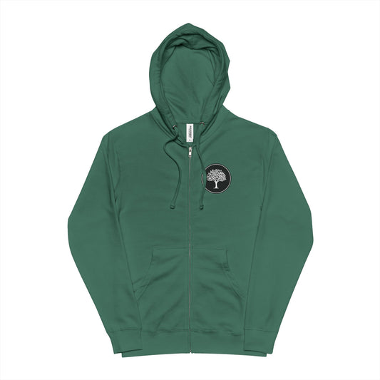 LSRLY Tree of Life Fleece Zip Up Hoodie